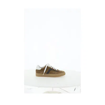 Brunello Cucinelli Sneakers In Brown