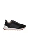 Brunello Cucinelli Monili-chain Leather Sneakers
