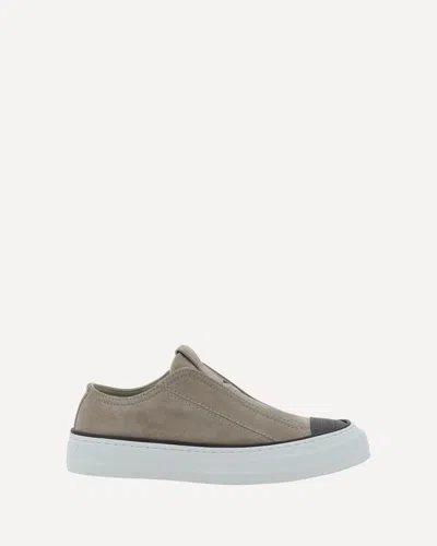 Brunello Cucinelli Sneakers In Brown