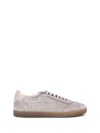 Brunello Cucinelli Suede Sneakers For Sophisticated Comfort In Nude