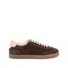 Brunello Cucinelli Men Suede Leather Sneakers