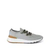 Brunello Cucinelli Paia Di Sneakers In Gray