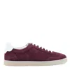 Brunello Cucinelli Low Top Suede Finish Rubber Sole Sneakers