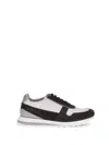 Brunello Cucinelli Suede Panelled Trainers In Black