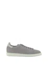 Brunello Cucinelli Men's Low-top Leather Sneakers