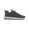 Brunello Cucinelli Performance Knit Sneakers Textured Sole In Black