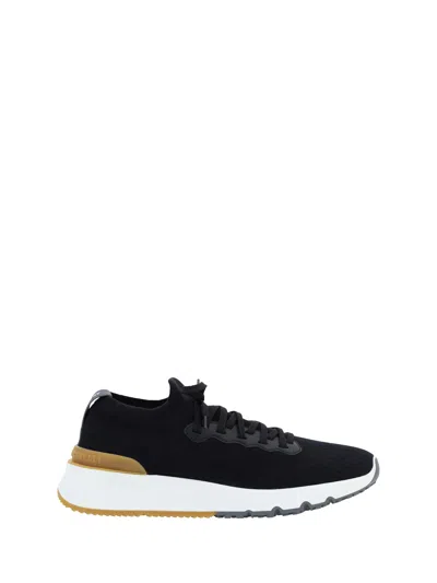 Brunello Cucinelli Sneakers In Black
