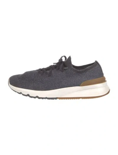 Pre-owned Brunello Cucinelli Sneakers In Blue