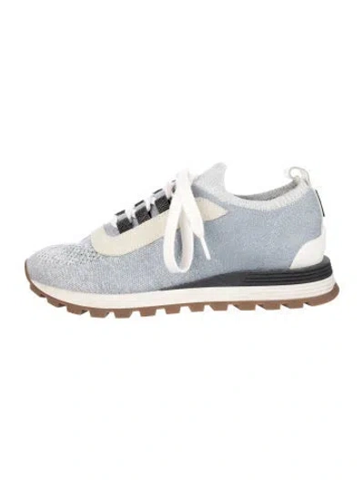 Pre-owned Brunello Cucinelli Sneakers In Blue