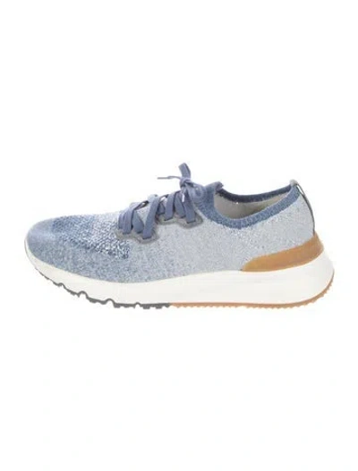 Pre-owned Brunello Cucinelli Sneakers In Blue
