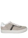 Brunello Cucinelli Brown Suede Sneakers In Brown