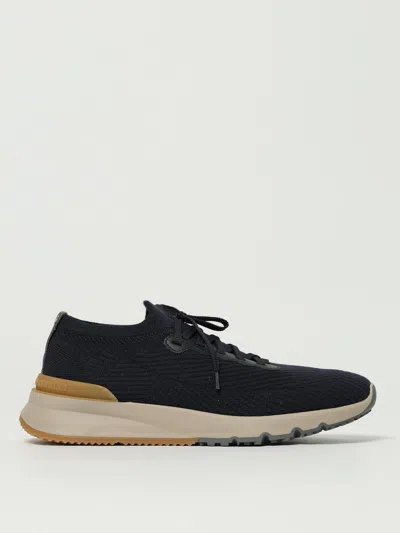 BRUNELLO CUCINELLI SNEAKERS BRUNELLO CUCINELLI MEN COLOR BLUE,431471009