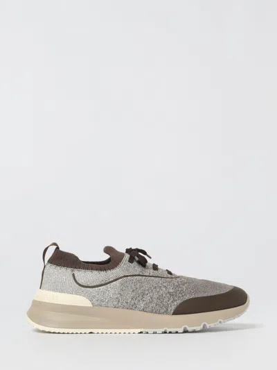 Brunello Cucinelli Sneakers  Men Color Dark In Black