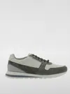 Brunello Cucinelli Suede Leather Sneakers In Grau