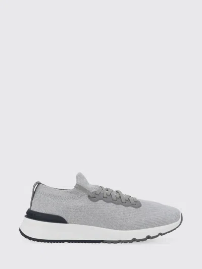 Brunello Cucinelli Sneakers  Men Color Grey In Gray