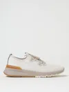 Brunello Cucinelli Knitted Low-top Sneakers In Rope