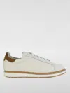 Brunello Cucinelli Leather Low-top Sneakers In White