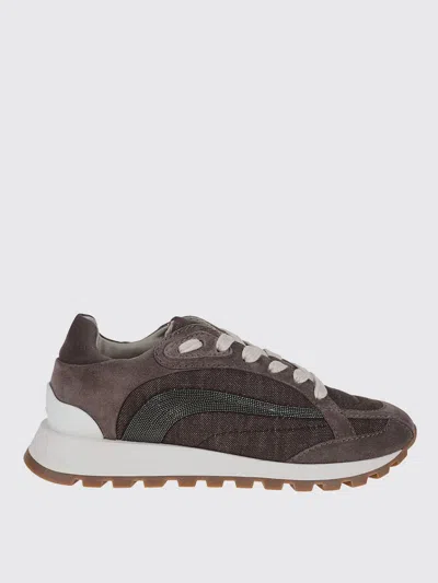 Brunello Cucinelli Sneakers  Woman Color Brown