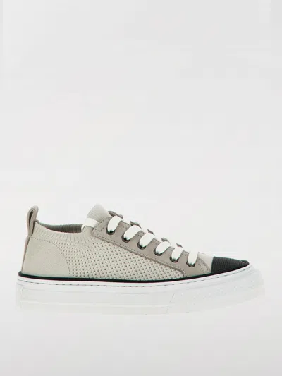 BRUNELLO CUCINELLI SNEAKERS BRUNELLO CUCINELLI WOMAN COLOR DOVE GREY,426102073