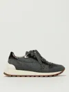 Brunello Cucinelli Sneakers  Woman Color Grey In Gray