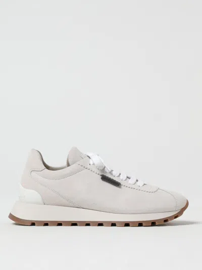 BRUNELLO CUCINELLI SNEAKERS BRUNELLO CUCINELLI WOMAN COLOR WHITE,G49371001