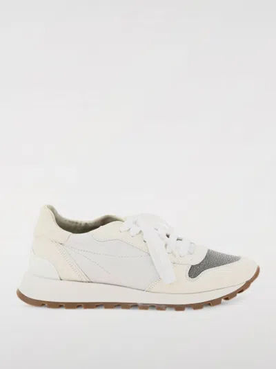 BRUNELLO CUCINELLI SNEAKERS BRUNELLO CUCINELLI WOMAN COLOR WHITE,426104001