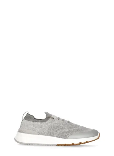 Brunello Cucinelli Sneakers In Gray