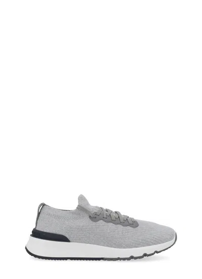 Brunello Cucinelli Sneakers In Gray