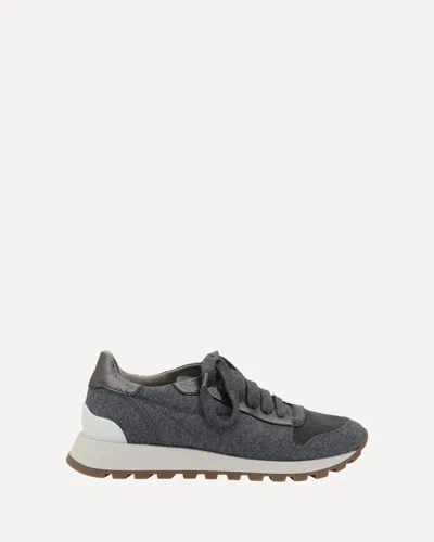 Brunello Cucinelli Sneakers In Gray
