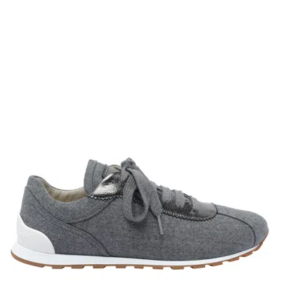Brunello Cucinelli Sneakers In Gray