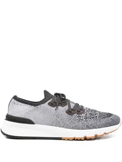 Brunello Cucinelli Sneakers In Gray