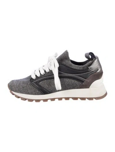 Pre-owned Brunello Cucinelli Sneakers In Gray