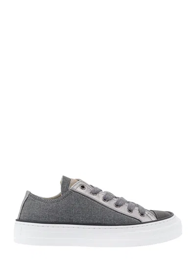 Brunello Cucinelli Sneakers In Grey