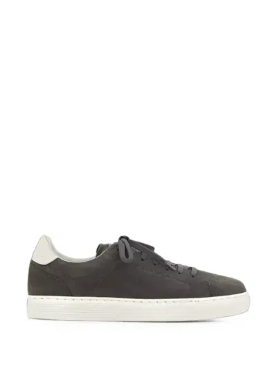 Brunello Cucinelli Sneakers In Dark Grey In Multi