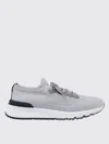 Brunello Cucinelli Trainers  Men In Grey