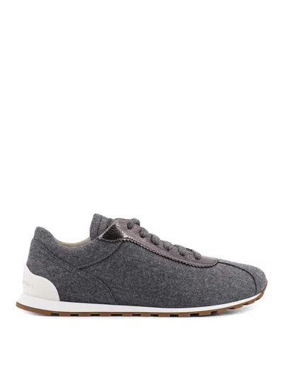 BRUNELLO CUCINELLI ZAPATILLAS - GRIS