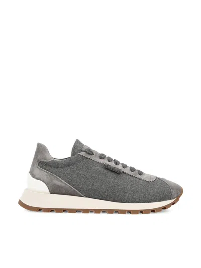 Brunello Cucinelli Sneakers In Multicolor