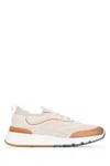 Brunello Cucinelli Pair Of Sneakers In Neutral