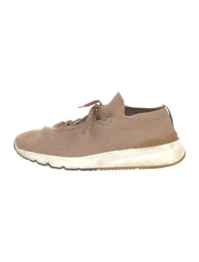 Pre-owned Brunello Cucinelli Sneakers In Neutral
