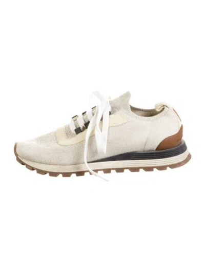 Pre-owned Brunello Cucinelli Sneakers In Neutral