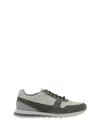 Brunello Cucinelli Suede Leather Sneakers In Panama