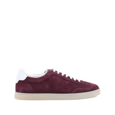 Brunello Cucinelli Sneakers In Red