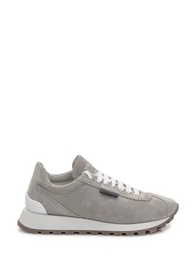 Brunello Cucinelli Sneakers In Sage