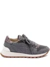 Brunello Cucinelli Sneakers Shoes In Gray