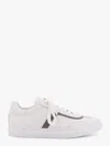 Brunello Cucinelli Monili Leather Sneakers In White