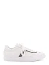 Brunello Cucinelli Monili Leather Sneakers In White