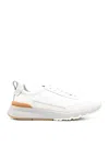 Brunello Cucinelli Leather Sneakers In White