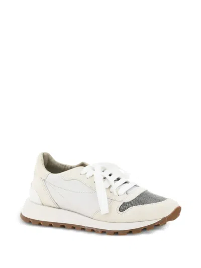 Brunello Cucinelli Sneakers With Color-block Design