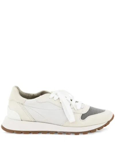 Brunello Cucinelli Sneakers With Color-block Design