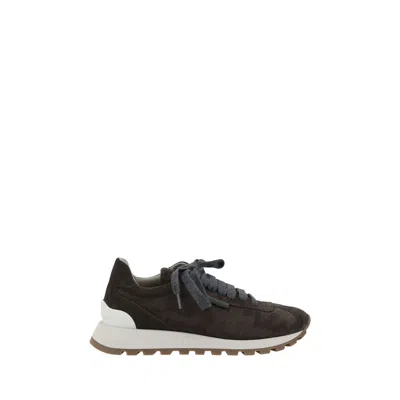 BRUNELLO CUCINELLI SNEAKERS WITH ICONIC EMBELLISHMENTS